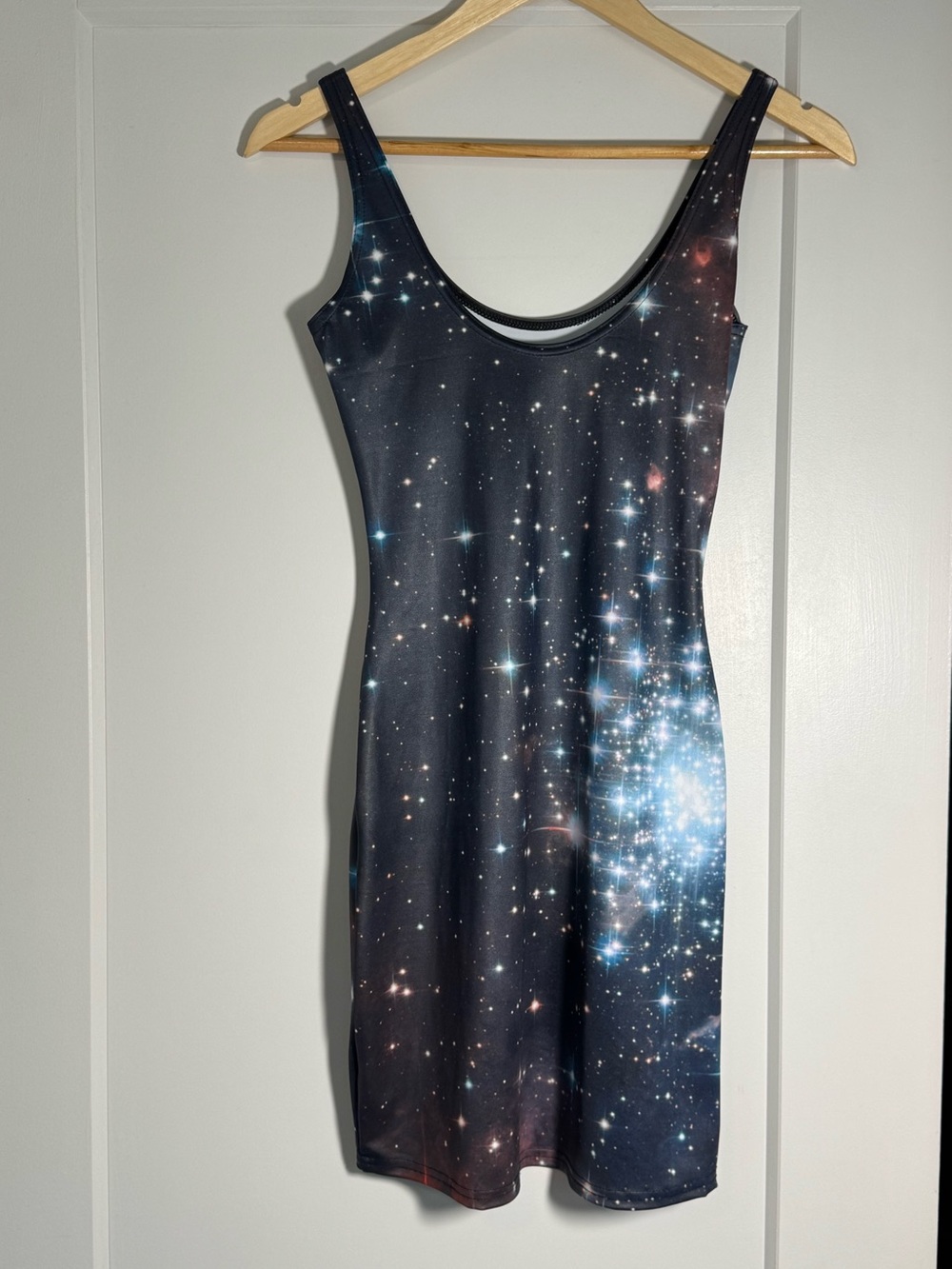 RARE ARCHIVAL BlackMilk Galaxy Reversible Bodycon Mini Dress S